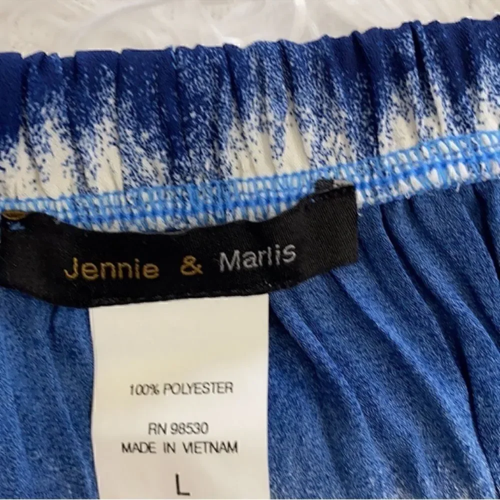 Jennie & Marlis Striped Multicolored Maxi Skirt(Size Large)